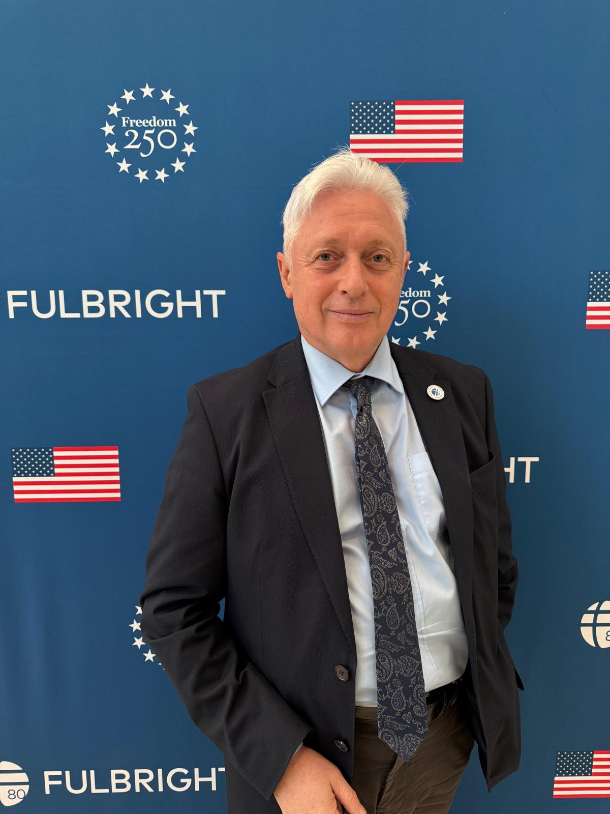 Veleposlanik Mirošič na sprejemu ob 80. obletnici programa Fulbright